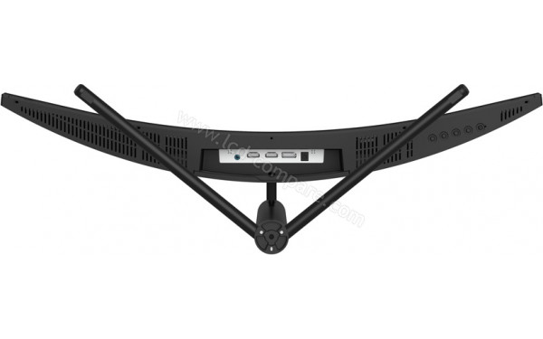 LC-POWER LC-M29-UW-UXGA-100-C - Vue du dessous avec les connectiques