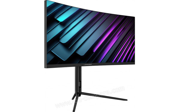 LC-POWER LC-M30UWFC - Vue 3/4 gauche