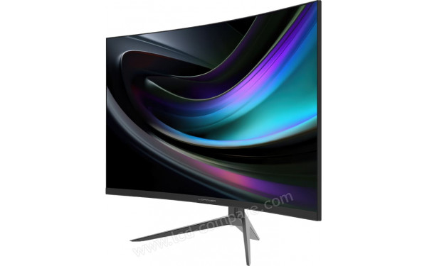 LC-POWER LC-M32-FHD-165-C-A - Vue 3/4 droite