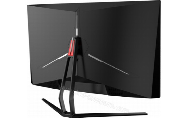 LC-POWER LC-M32-QHD-144-C-V2 - Vue 3/4 arri&egrave;re