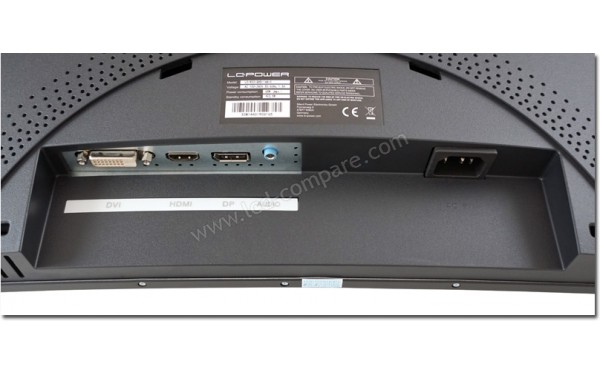 LC-POWER LC-M32-QHD-144-C - Connectiques