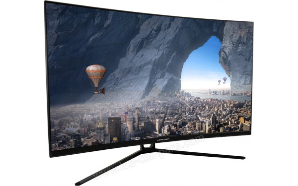 LC-POWER LC-M32-QHD-144-C - Vue 3/4 gauche