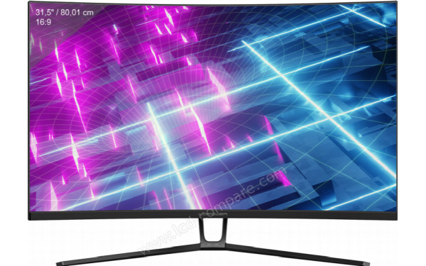 LC-POWER LC-M32-QHD-165-C - Vue de face