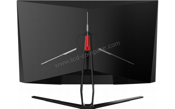 LC-POWER LC-M32-QHD-165-C - Vue de l'arri&egrave;re