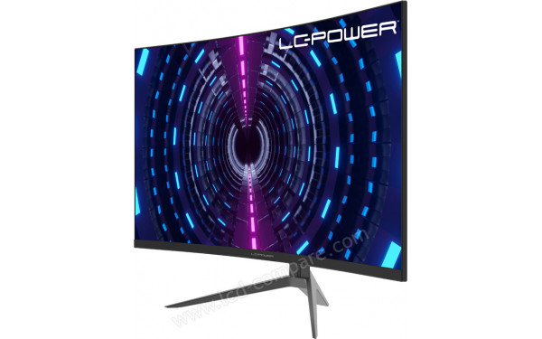 LC-POWER LC-M32-QHD-165-C-V2 - Vue 3/4 droite