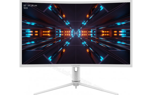 LC-POWER LC-M32-QHD-165-C-K - Vue de face