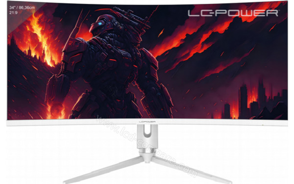 LC-POWER LC-M34-Q-C-PRO - Vue de face