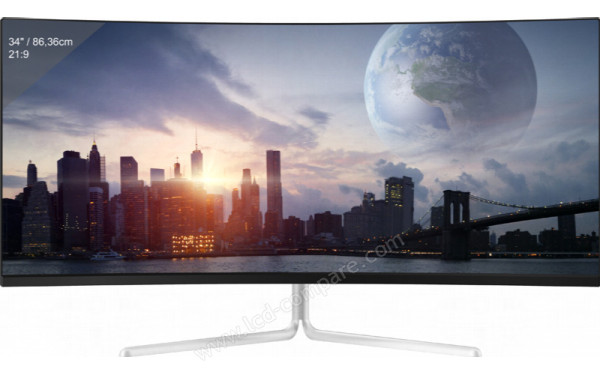 LC-POWER LC-M34-UWQHD-100-C-V2 - Vue de face