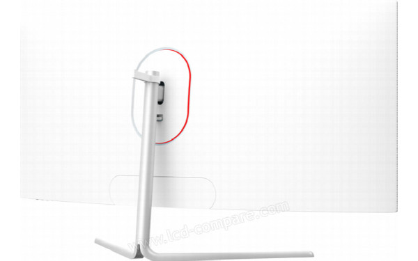 LC-POWER LC-M34-UWQHD-100-C-V2 - Vue 3/4 arri&egrave;re