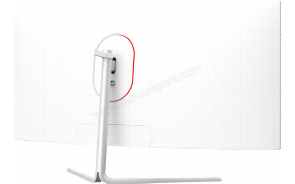 LC-POWER LC-M34-UWQHD-100-C-V3 - Vue 3/4 arri&egrave;re