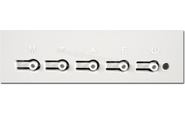 LC-POWER LC-M34-UWQHD-100-C - Panneau de commandes