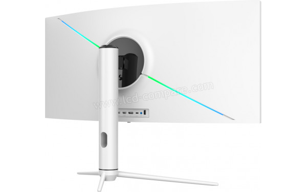 LC-POWER LC-M34-UWQHD-144-C-K - Vue 3/4 arri&egrave;re