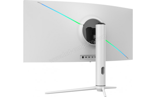 LC-POWER LC-M34-UWQHD-144-C-K - Vue 3/4 arri&egrave;re