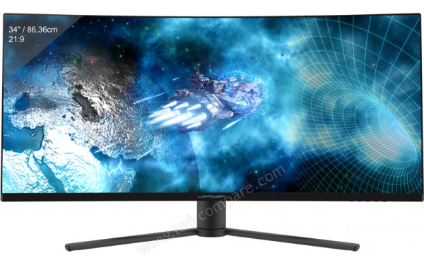 LC-POWER LC-M34-UWQHD-144-C-V2 - Vue de face