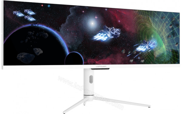 LC-POWER LC-M44-DFHD-120 - Vue 3/4 gauche