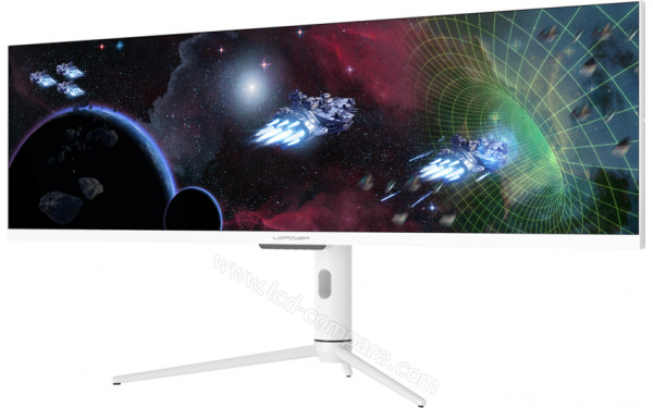 LC-POWER LC-M44-DFHD-120 - Vue 3/4 droite