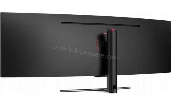 LC-POWER LC-M49-DFHD-144-C-Q - Vue 3/4 arri&egrave;re