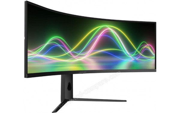 LC-POWER LC-M49QCK - Vue 3/4 gauche