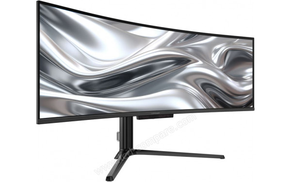 LC-POWER LC-M49QCO - Vue 3/4 gauche