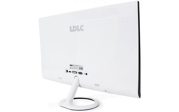 LDLC LCD-QS27 - Vue 3/4 arri&egrave;re