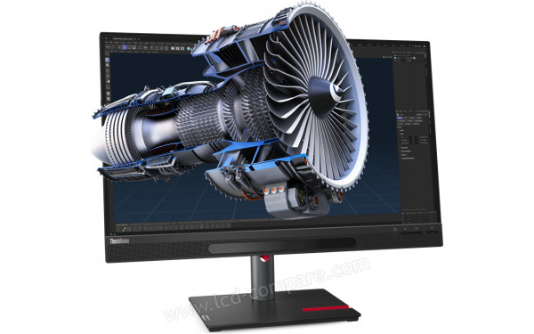 LENOVO ThinkVision 27 3D - Vue 3/4 gauche