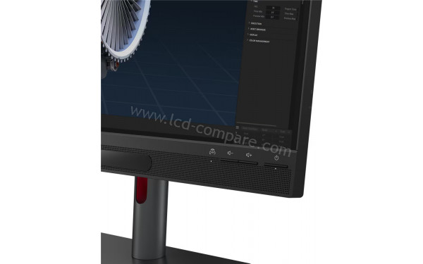 LENOVO ThinkVision 27 3D - Panneau de commandes