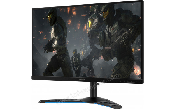 LENOVO Y27gq-20 sans audio - Vue 3/4 droite