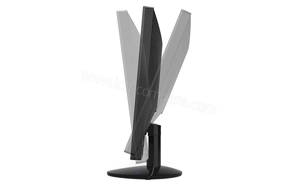 LENOVO C24-10 - Vue de profil avec positions inclinaison