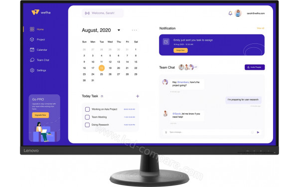 LENOVO C32u-40 - Vue de face