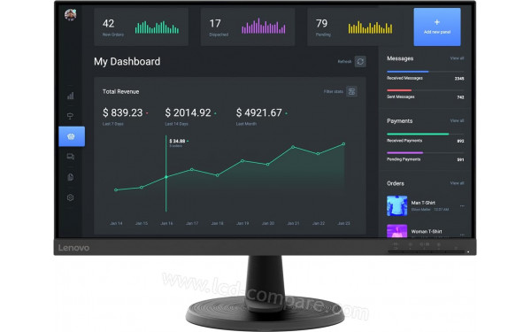 LENOVO D24-45 - Vue de face