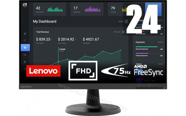 LENOVO D24-45 - Vue de face