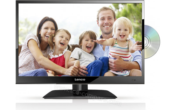 LENCO DVL-1662BK - Vue de face