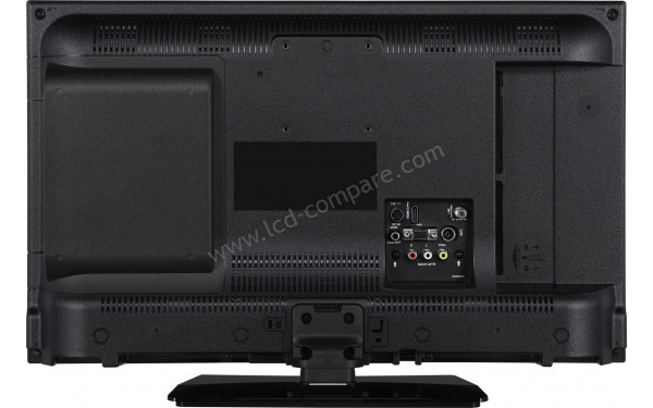 LENCO DVL-2483BK - Vue de l'arri&egrave;re