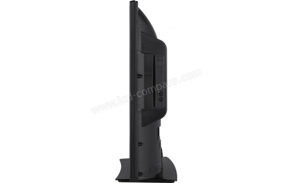 LENCO DVL-3273BK - Vue de profil droit