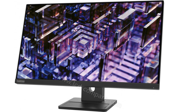 LENOVO ThinkVision E24q-30 - Vue 3/4 droite