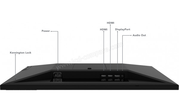 LENOVO G25-20 - Vue du dessous