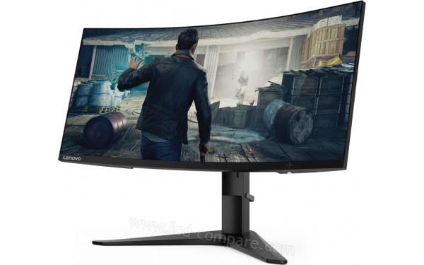 LENOVO G34w-10 - Vue 3/4 droite