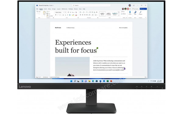 LENOVO L24-41 - Vue de face