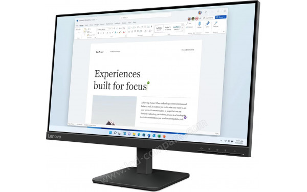 LENOVO L24-4e - Vue 3/4 droite