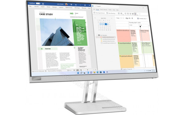 LENOVO L25e-40 - Vue 3/4 gauche