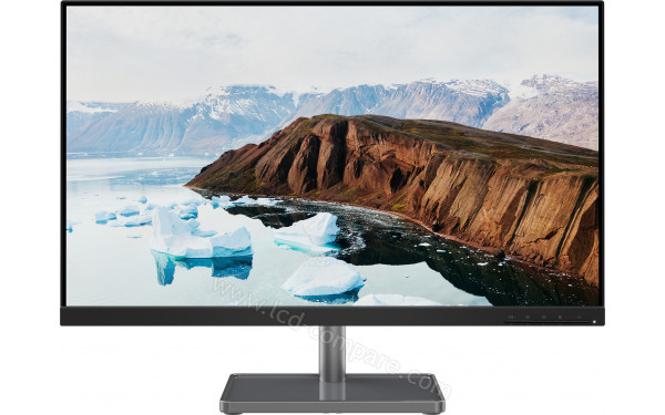 LENOVO L27m-30 - Vue de face position basse