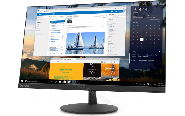 LENOVO L27q-30 - Vue 3/4 droite