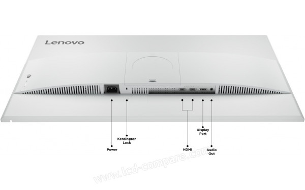 LENOVO L27q-4a - Vue du dessous