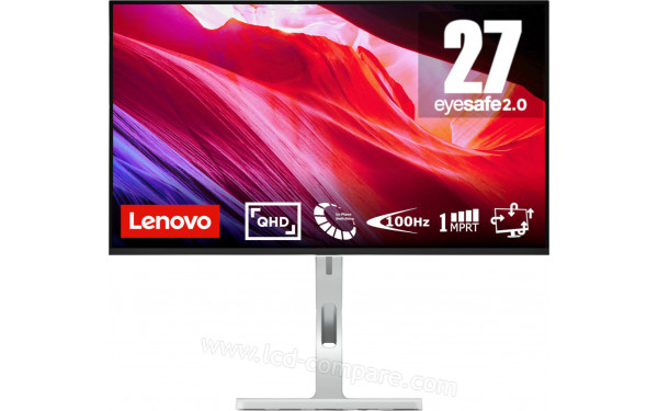 LENOVO L27q-4a - Vue de face