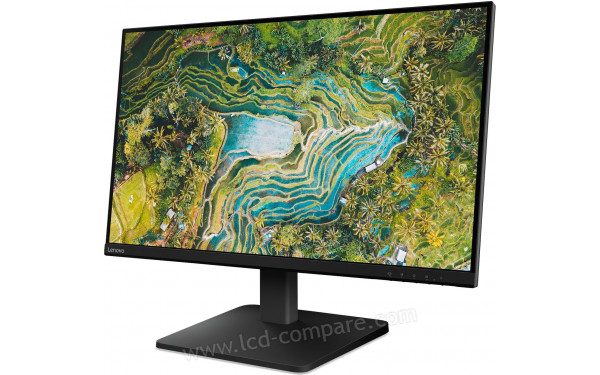 LENOVO L27qe - Vue 3/4 droite