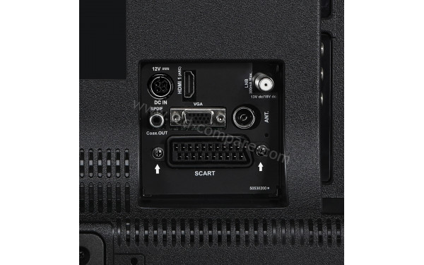 LENCO LED-2423BK - Connectiques