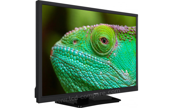 LENCO LED-2463BK - Vue 3/4 gauche