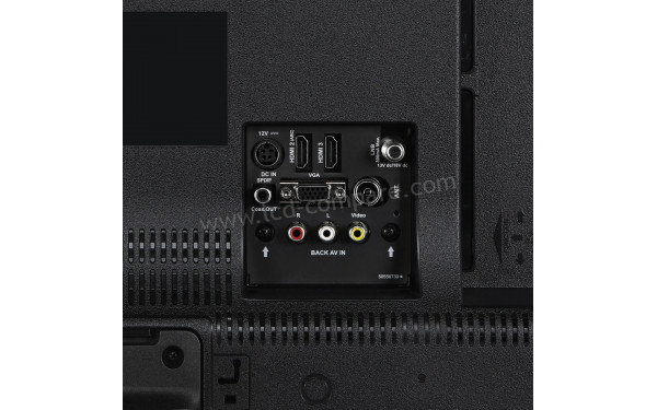 LENCO LED-2463BK - Connectiques