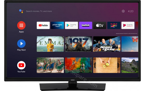 LENCO LED-3263BK - Vue de face