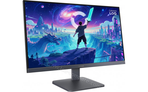 LENOVO LOQ 27Q-10 - Vue 3/4 gauche